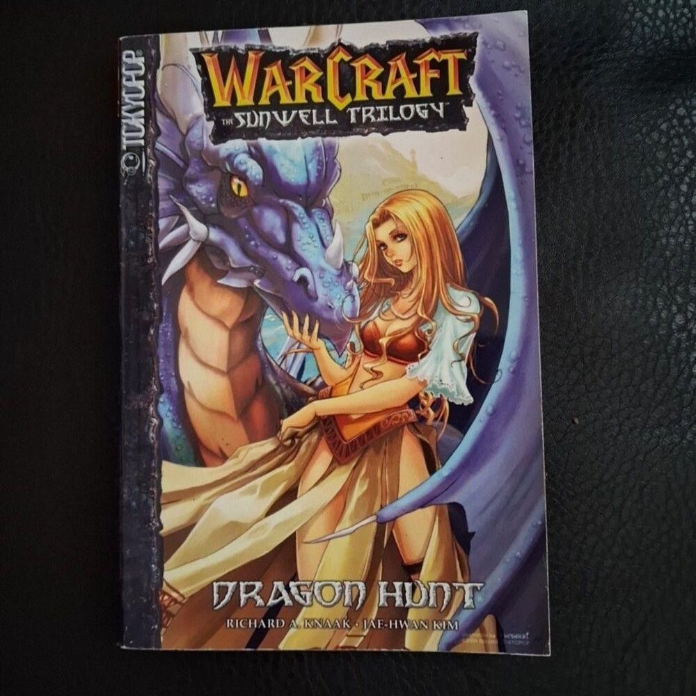 Warcraft: The Sunwell Trilogy Dragon Hunt Knaak Kim Manga Tokyopop Paperback